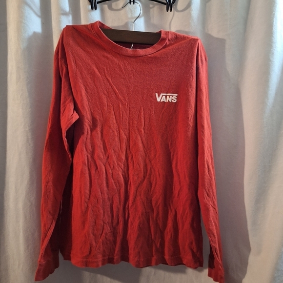 Vans Other - Vans Men's Red Long Sleeve Shirt